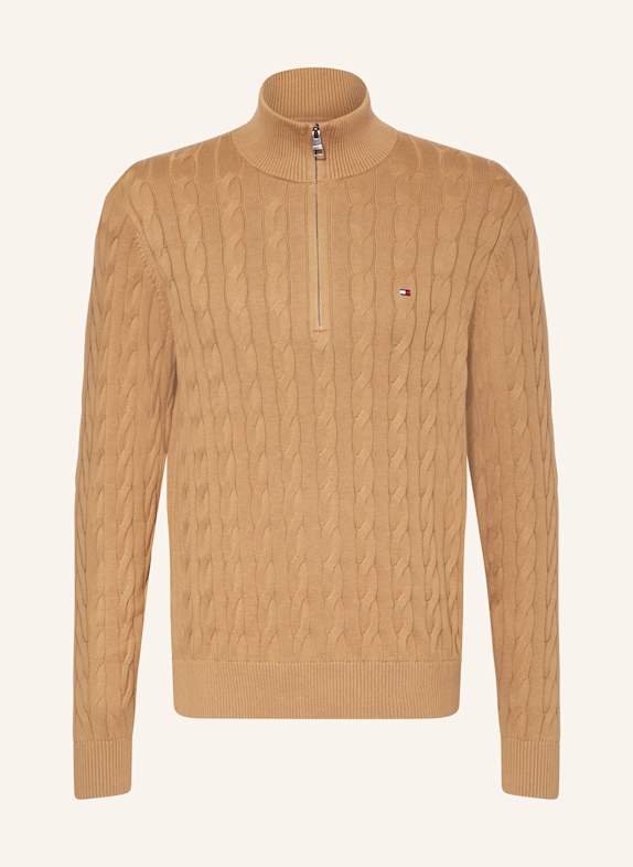 TOMMY HILFIGER Troyer CAMEL