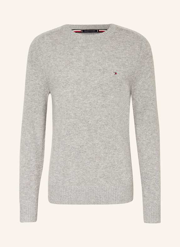 TOMMY HILFIGER Pullover HELLGRAU