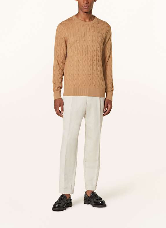 TOMMY HILFIGER Tröjor LJUSBRUN
