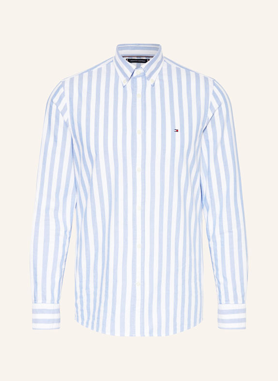 TOMMY HILFIGER Oxfordhemd Slim Fit WEISS/ HELLBLAU