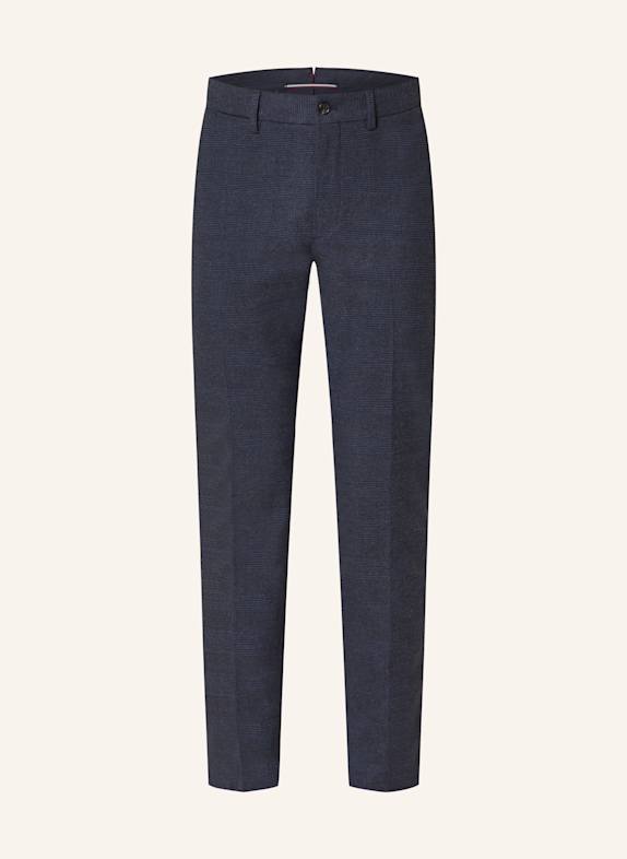 TOMMY HILFIGER Trousers DENTON straight fit BLUE/ GRAY