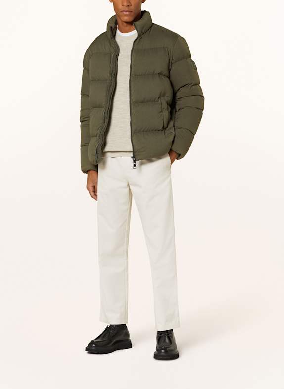 TOMMY HILFIGER Daunenjacke KHAKI