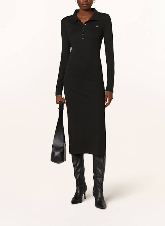 Calvin Klein Jeans Jersey dress BLACK