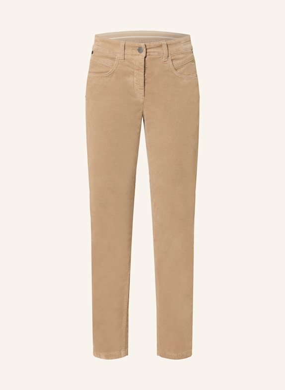 LUISA CERANO Velvet pants BEIGE