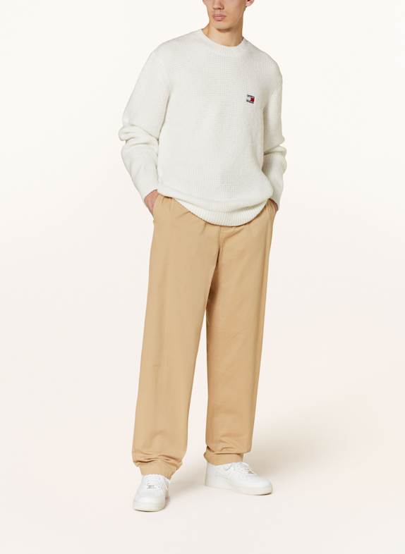 TOMMY JEANS tröja VIT