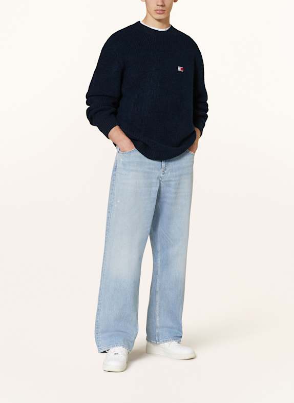 TOMMY JEANS tröja MÖRKBLÅ