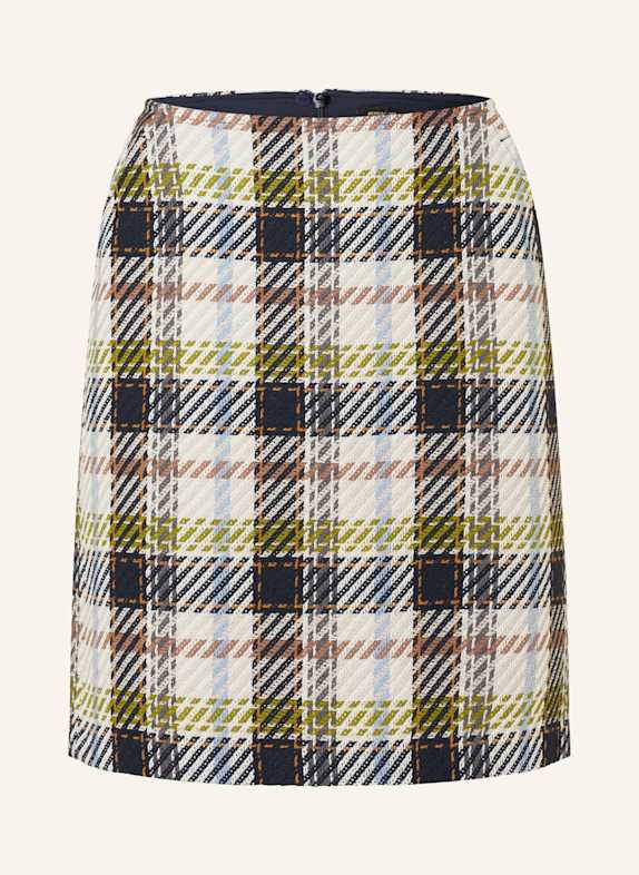 MORE & MORE Tweed skirt CREAM/ BLACK/ GREEN
