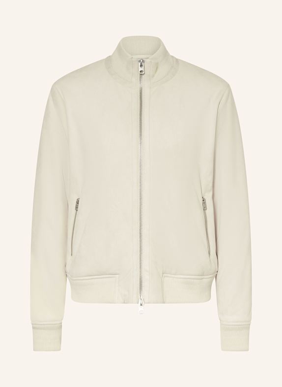 Juvia Blouson HENNA in Lederoptik ECRU
