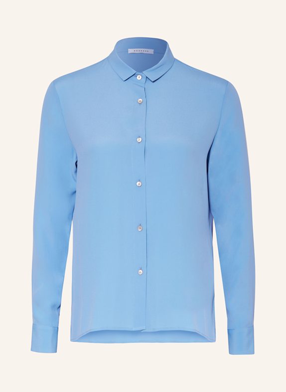 ROSSO35 Pleated skirt in wrap look LIGHT BLUE