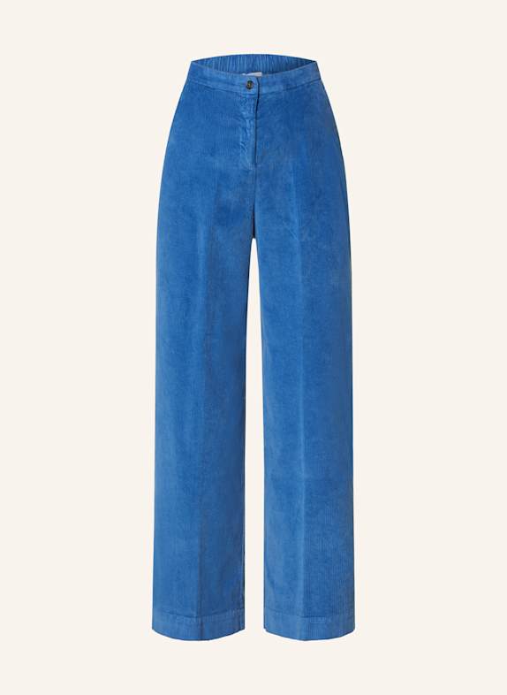 ROSSO35 Corduroy trousers BLUE