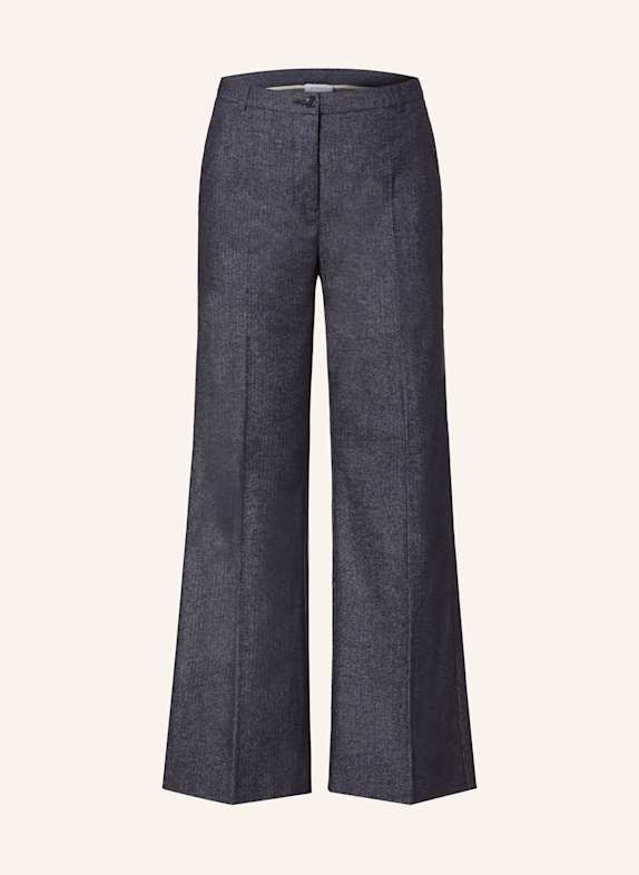 ROSSO35 Bootcut-Hose DUNKELBLAU