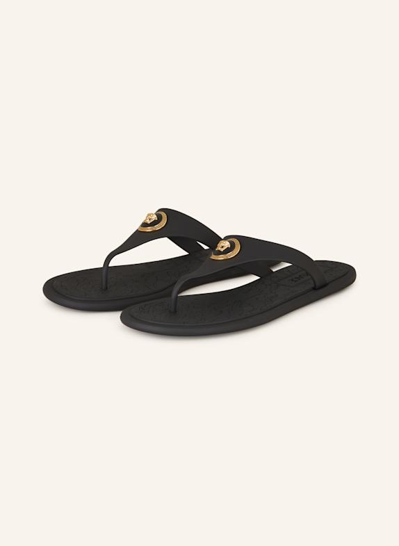 VERSACE Flip flops BLACK