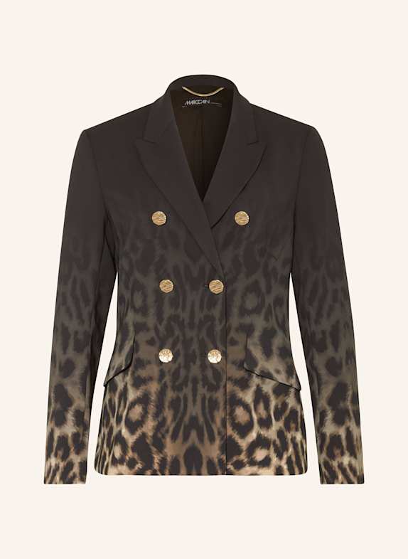 MARC CAIN Blazer DARK BLUE/ LIGHT BROWN