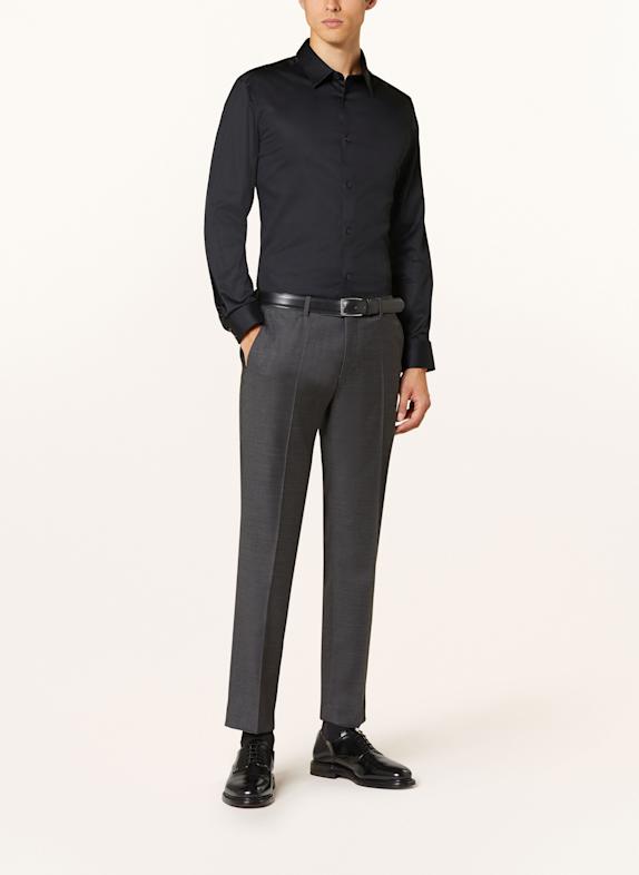 DRYKORN Overhemd DANEEL Slim Fit ZWART