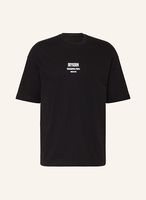 DRYKORN T-Shirt ANAYO_1996 SCHWARZ/ WEISS