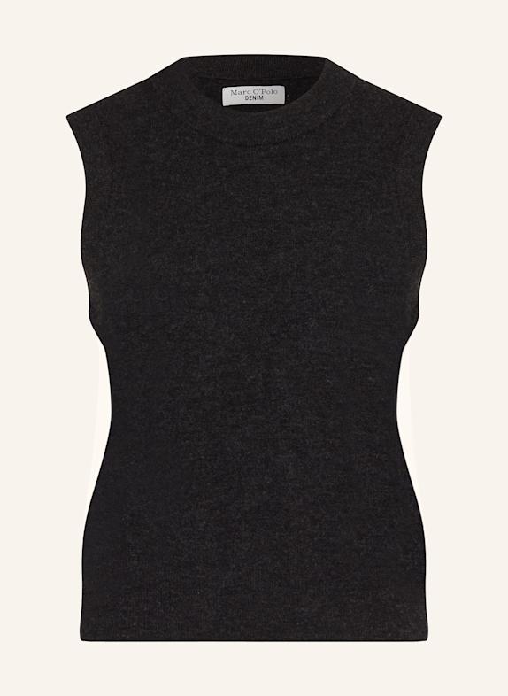 Marc O'Polo DENIM Sweater vest BLACK