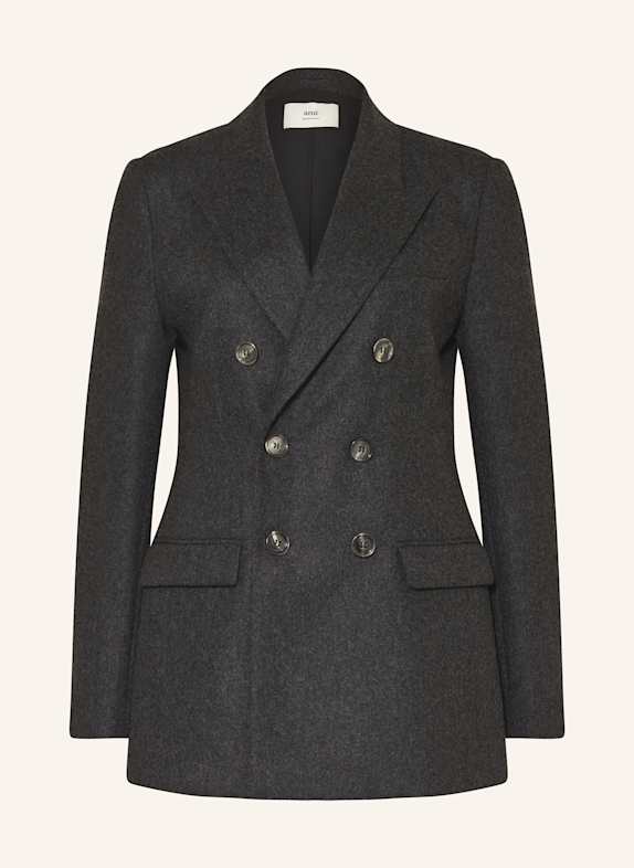 AMI PARIS Longblazer DUNKELGRAU