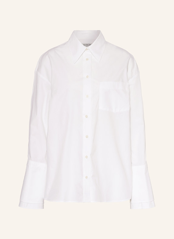 SoSUE Oversized shirt blouse MALIN WHITE