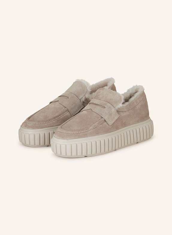 KENNEL & SCHMENGER Plateau-Loafer ZAP BEIGE