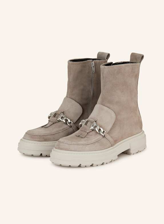 KENNEL & SCHMENGER Plateau-Boots AMIRA GRAU