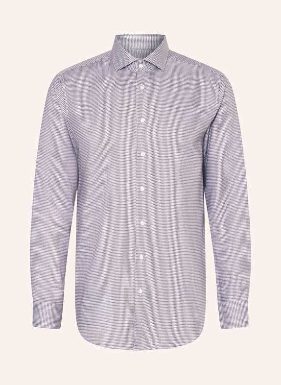 seidensticker Shirt dress in satin FUCHSIA/ WHITE