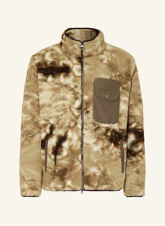 Barbour Teddyfell-Jacke MOOR KHAKI/ OLIV