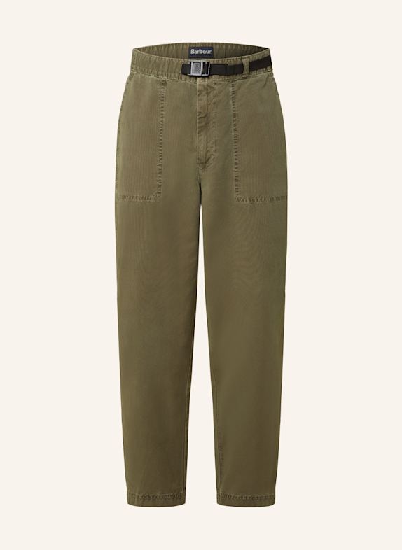 Barbour Hose Extra Slim Fit OLIV
