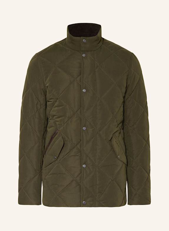 Barbour Steppjacke DUNKELGRÜN
