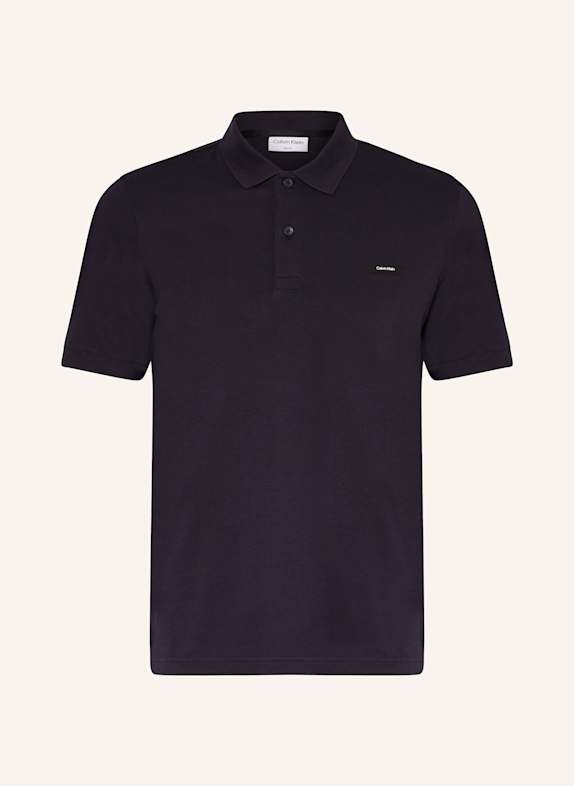 Calvin Klein Piqué-Poloshirt DUNKELBLAU