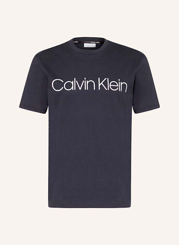 Calvin Klein T-Shirt DUNKELBLAU/ WEISS