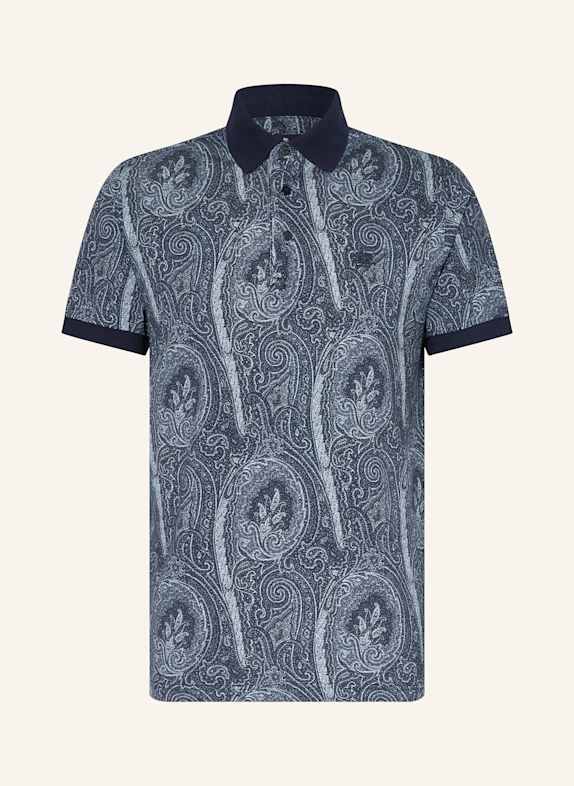 ETRO Jersey-Poloshirt Regular Fit DUNKELBLAU/ HELLBLAU