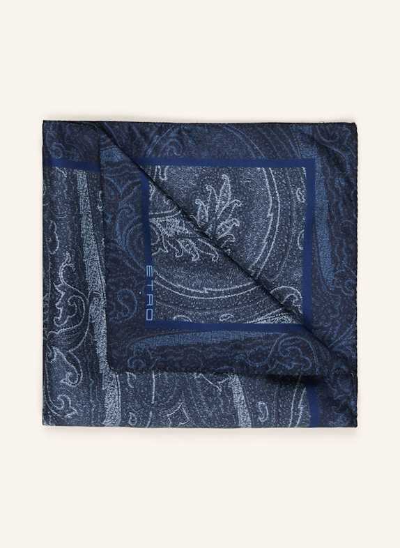 ETRO Einstecktuch GRAU / DUNKELGRAU / HELLGRAU