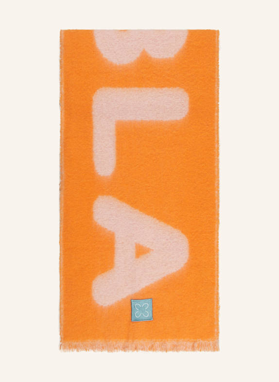 CODELLO Schal ORANGE/ HELLROSA