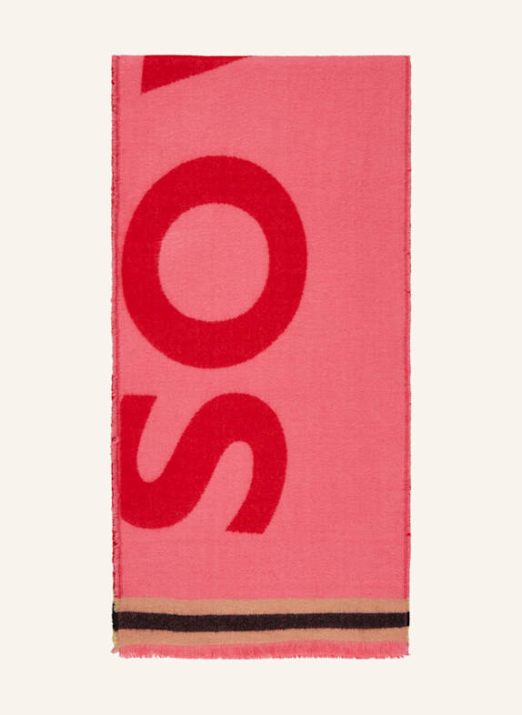 CODELLO Schal HELLROT/ ROT