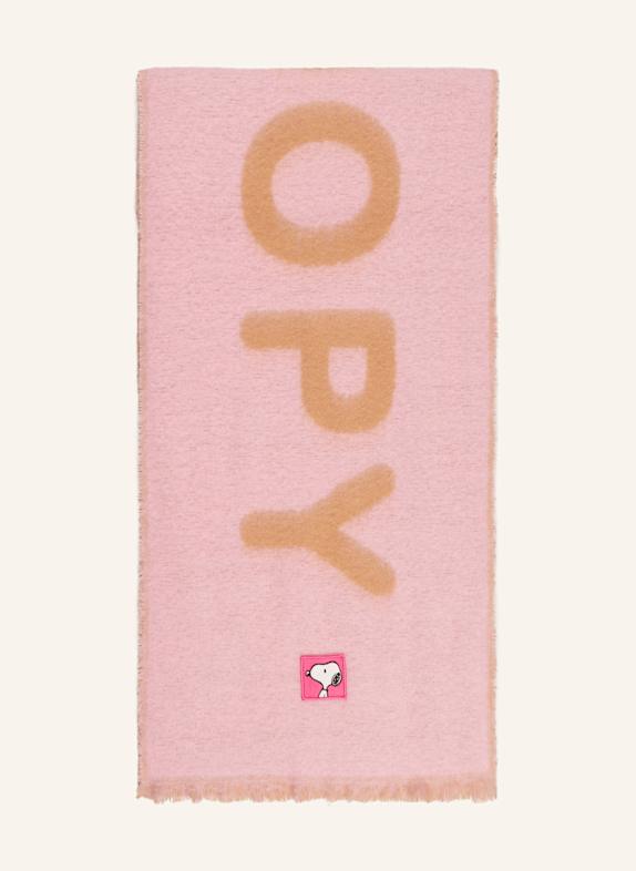 CODELLO Schal ROSA/ CAMEL
