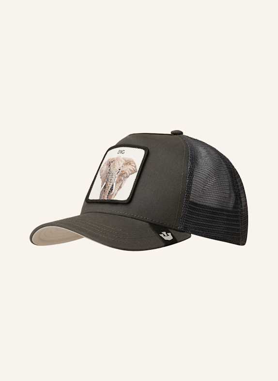 GOORIN BROS. Cap THE BIG ELEPHANT DUNKELGRAU