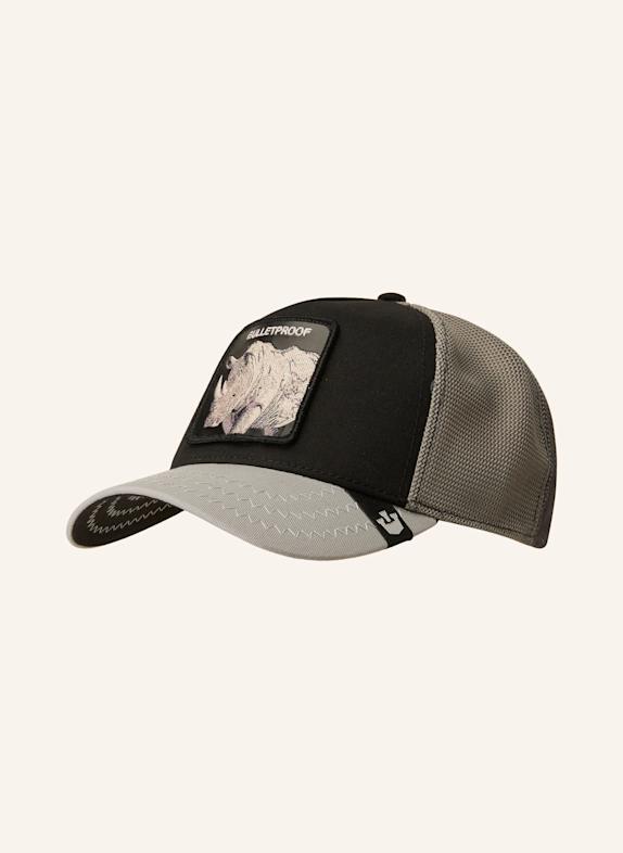 GOORIN BROS. Cap TRI BULLETPRROF SCHWARZ/ GRAU