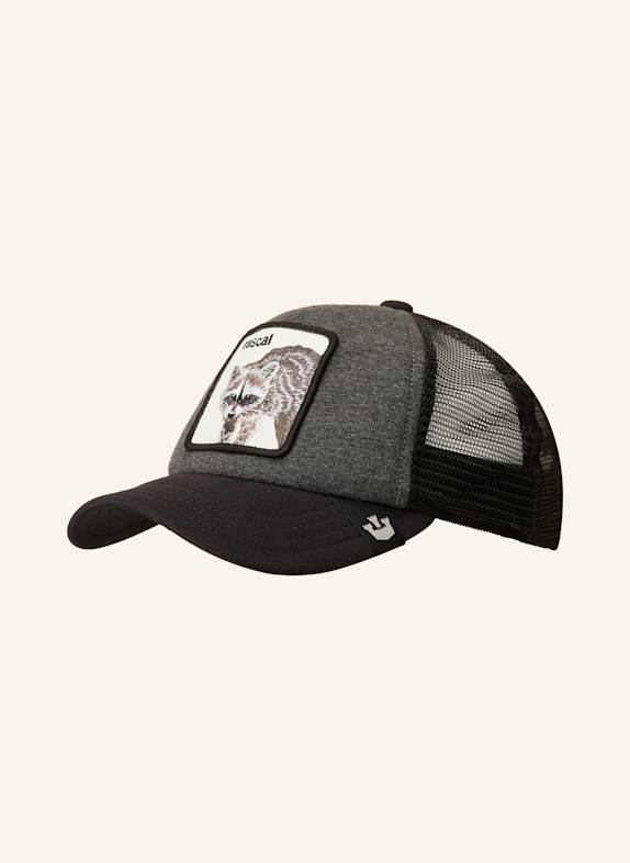 GOORIN BROS. Cap RACACOONIE SCHWARZ/ DUNKELGRAU