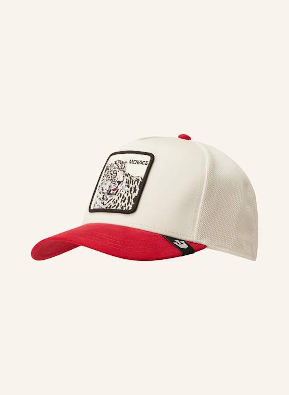 GOORIN BROS. Cap THE SUEDE SNOW LEOPARD ROT/ WEISS