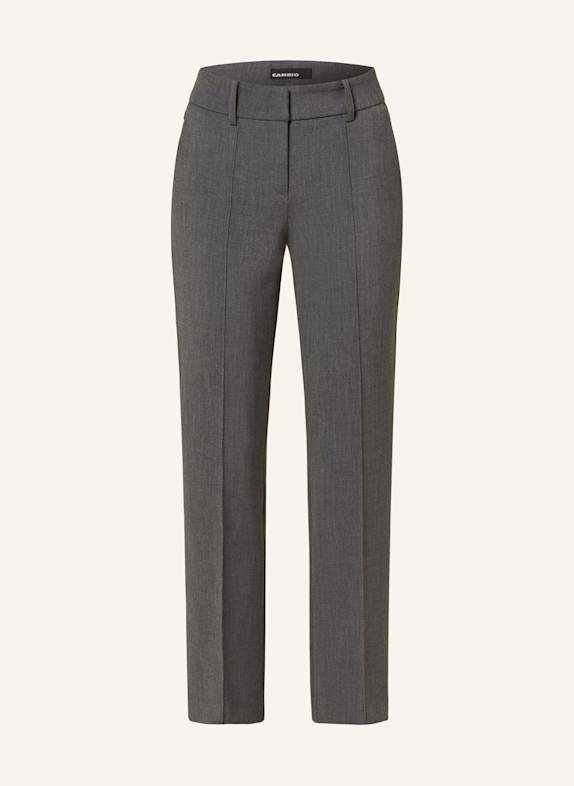 CAMBIO Bootcut trousers FARAH DARK GRAY