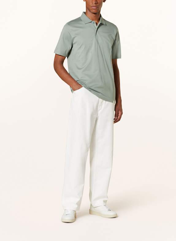 NOWADAYS Tricou polo din jersey VERDE