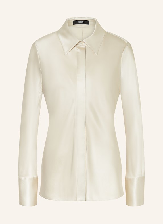 JOSEPH Shirt blouse in silk CREAM