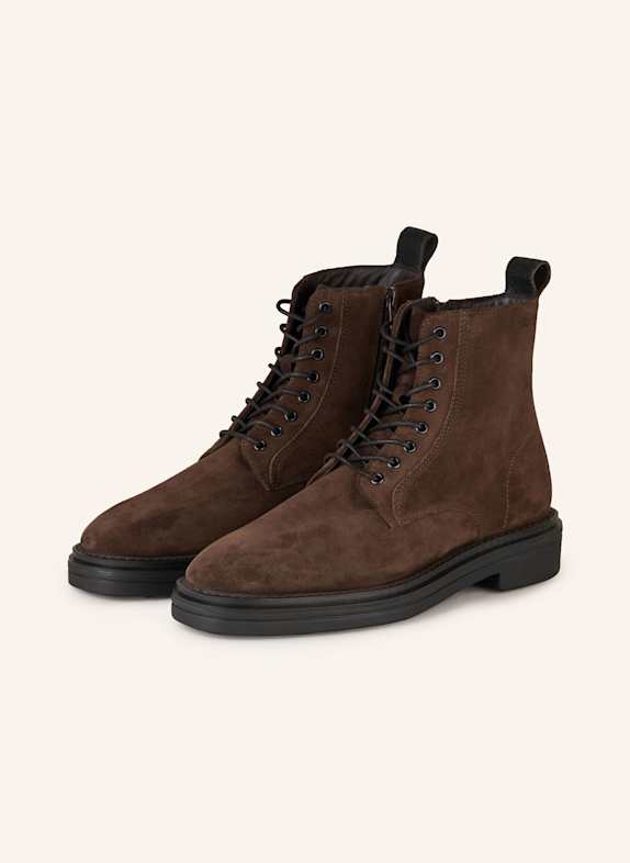 GANT Schnürboots BOGGAR DUNKELBRAUN