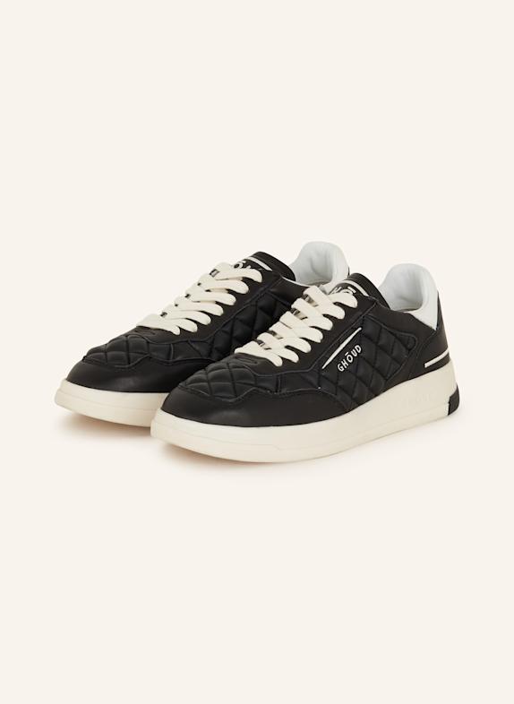 GHOUD Sneaker TWEENER SCHWARZ/ ECRU
