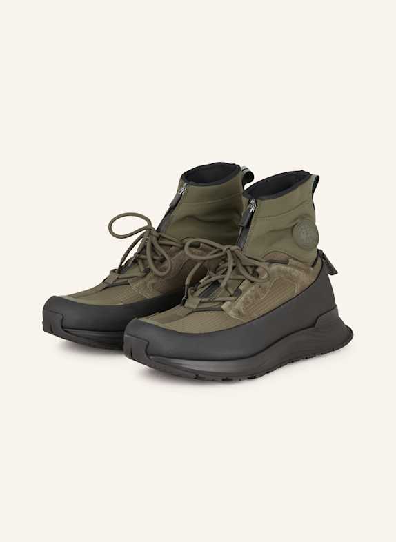 CANADA GOOSE Hightop-Sneaker GLACIER TRAIL OLIV/ SCHWARZ
