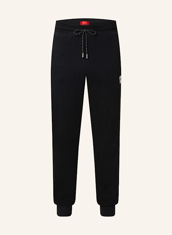 HUGO Lounge-Sweatpants SILVER SCHWARZ
