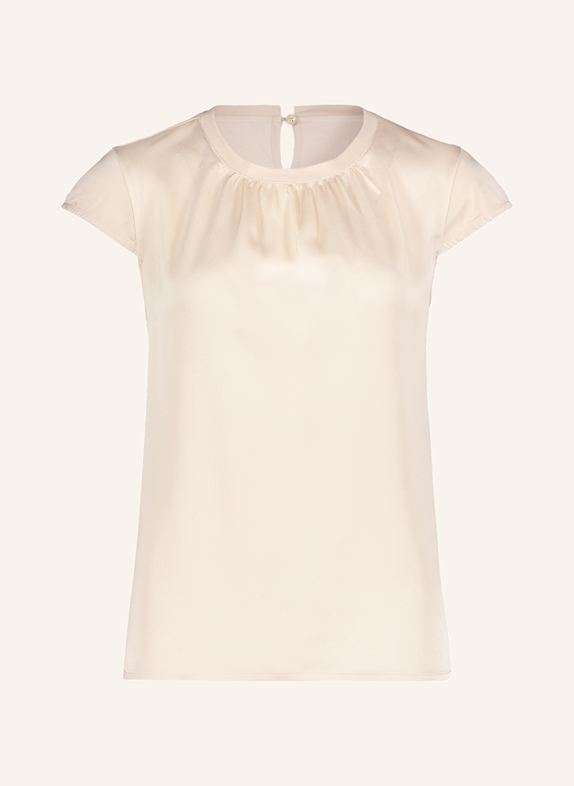 BETTY&CO T-Shirt im Materialmix BEIGE