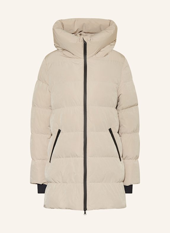 BLONDE No.8 Quilted jacket BEIGE