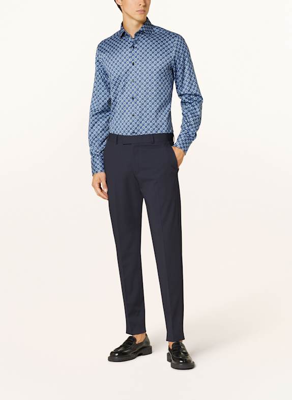 OLYMP SIGNATURE Koszula tailored fit GRANATOWY / JASNONIEBIESKI / BIAŁY