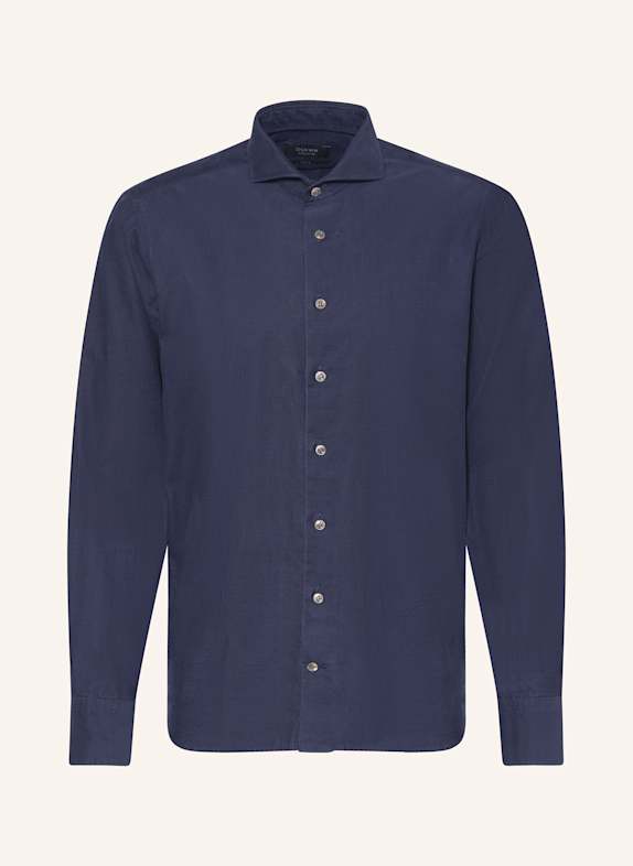 OLYMP SIGNATURE Cordhemd Casual tailored fit DUNKELBLAU